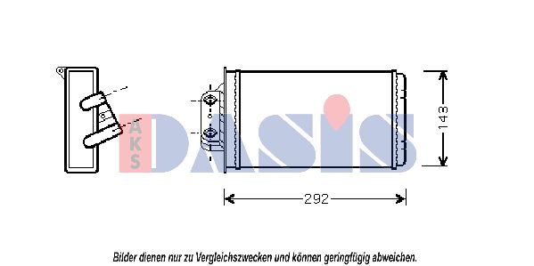 AKS DASIS Soojusvaheti,salongiküte 089015N